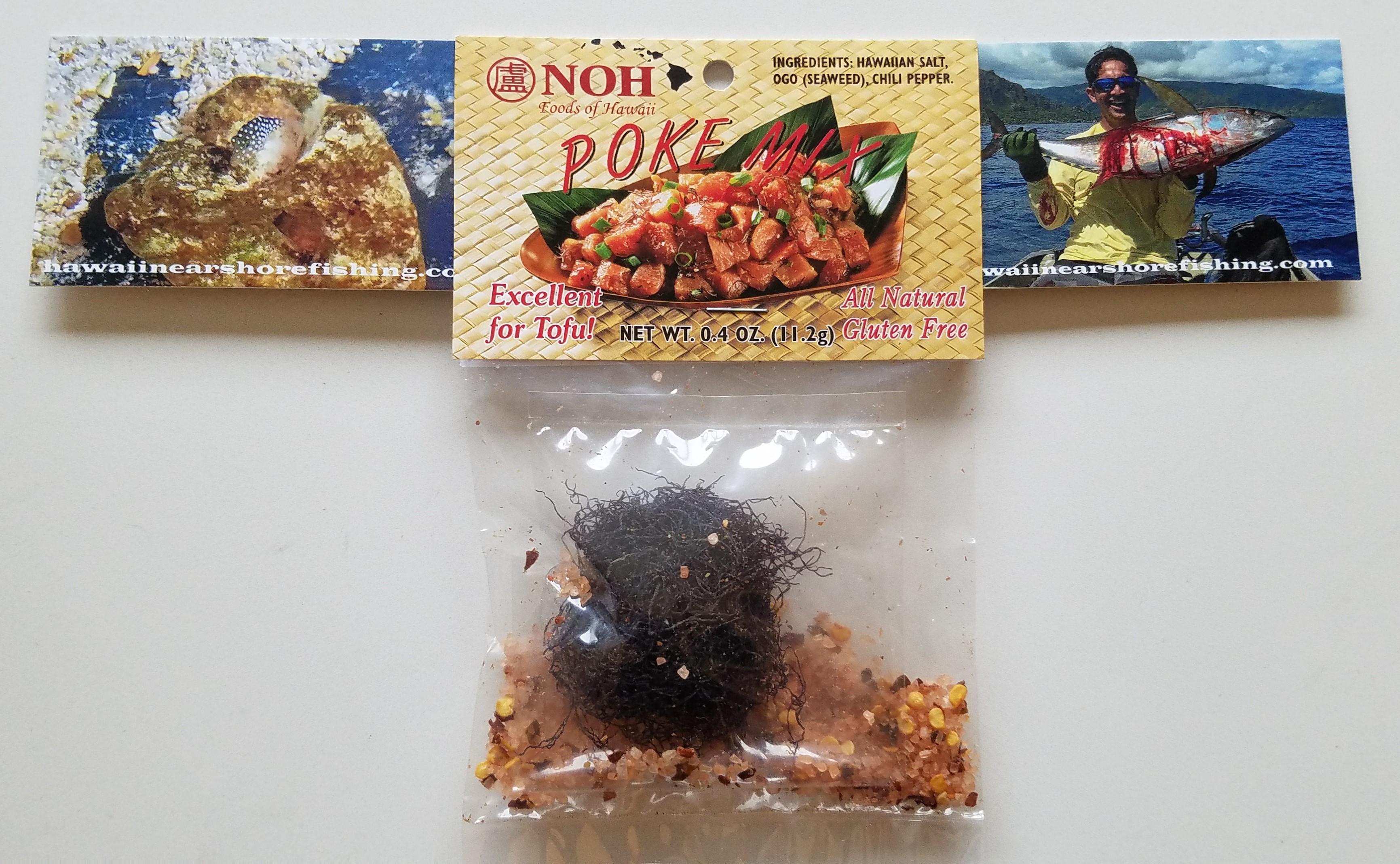 Poke Box Spring Mix poke mix with business card