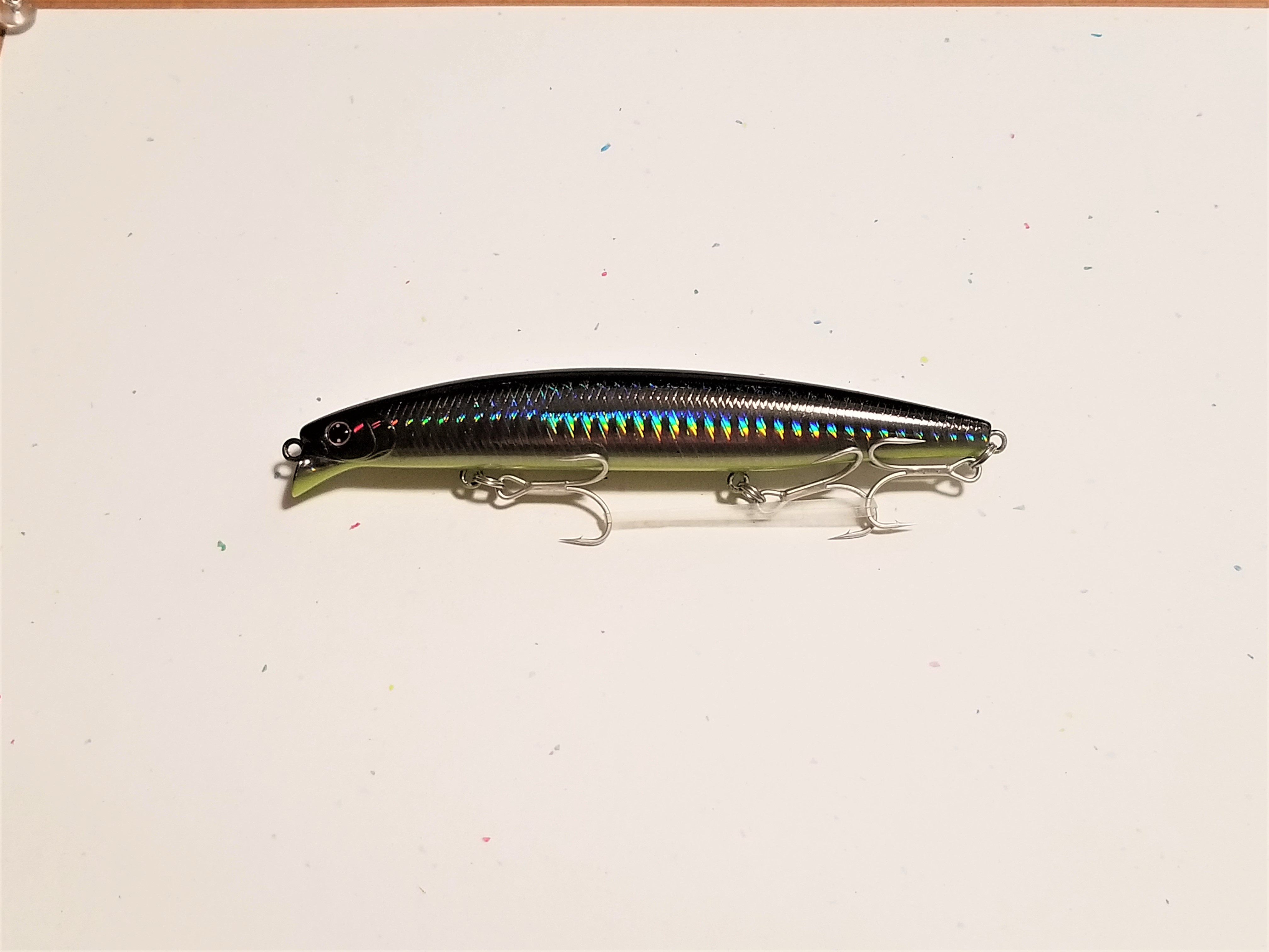 Daiwa Shoreline Shiner Z Vertice 120F SSR – Black top, Silver side