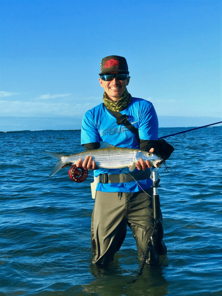 Holoholo first fish on the fly gear hawaii nearshore fishing