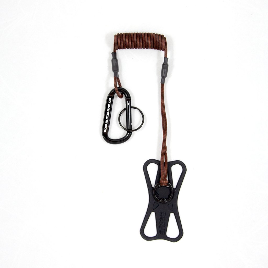 Rogue Fishing Company THE PROTECTOR™ PHONE TETHER 3.0 - RUST