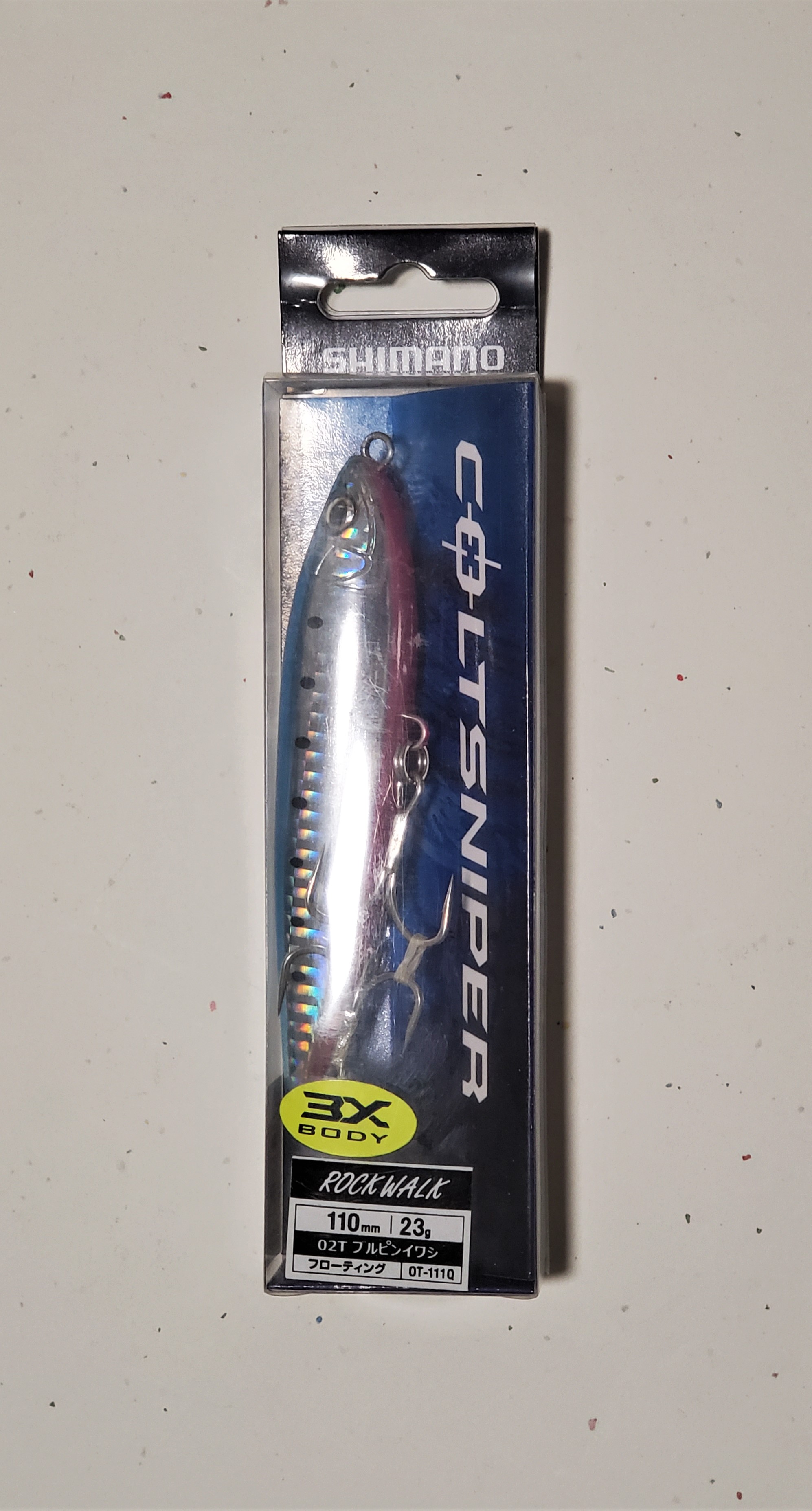 Shimano Coltsniper Rockwalk 110F Blue Pink