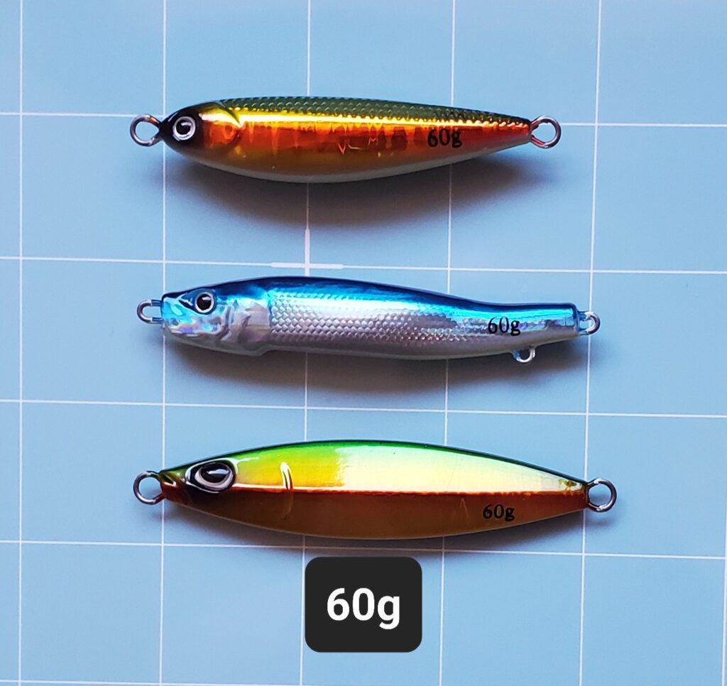 New JDM quality jigs are in. Highly effective, custom painted for